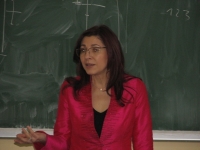 Obisk dr. Romane Jordan na Gimnaziji Lava v Celju, 8. 11. 2012.