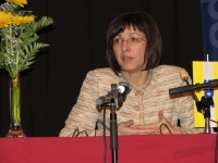 Dr. Romana Jordan Cizelj na javni razpravi v Dolu pri Hrastniku, 15. 1. 2010